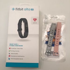 Fitbit Alta HR Size S with extra bands